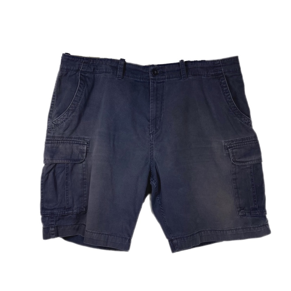 The Foundry Faded Blue Men’s Worn Cargo Shorts